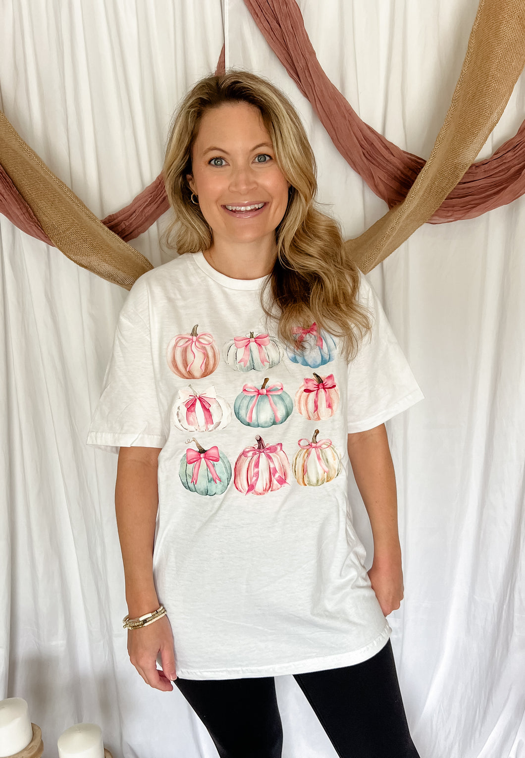 Watercolor Pumpkins Graphic Tee