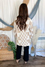 Load image into Gallery viewer, Neutral Checkered Cardigan
