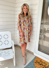 Load image into Gallery viewer, Claire Earthy Floral Dress
