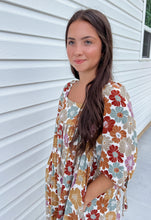 Load image into Gallery viewer, Claire Earthy Floral Dress
