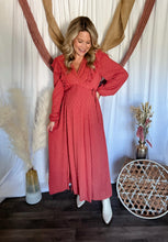 Load image into Gallery viewer, Stevie Swiss Dot Maxi Dress
