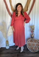 Load image into Gallery viewer, Stevie Swiss Dot Maxi Dress

