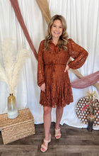 Load image into Gallery viewer, Cinnamon Lace Dress
