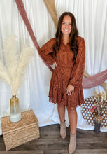 Load image into Gallery viewer, Cinnamon Lace Dress
