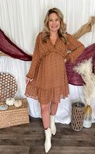 Load image into Gallery viewer, Camel Pom Dress
