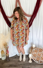 Load image into Gallery viewer, Claire Earthy Floral Dress
