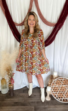 Load image into Gallery viewer, Claire Earthy Floral Dress
