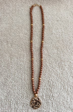 Load image into Gallery viewer, Sutton Wood Bead Necklace

